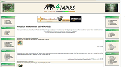 Desktop Screenshot of 4tapirs.de